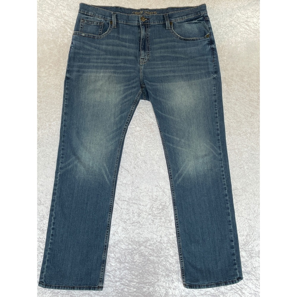 Cody James Jeans Mens 42x32 Blue Excellent Medium Wash Western Straight Denim